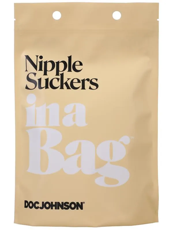 Nipple Suckers In A Bag Black Doc Johnson Anal Nipple Suckers In A Bag Black Doc Johnson Anal