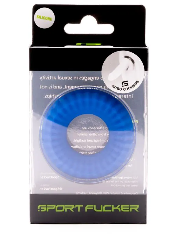 Nitro Ring Blue Sport Fucker Vibrators Nitro Ring Blue Sport Fucker Vibrators