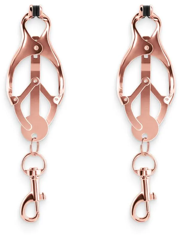 NS Novelties Bound Nipple Clamps C3 Rose Gold Vibrators