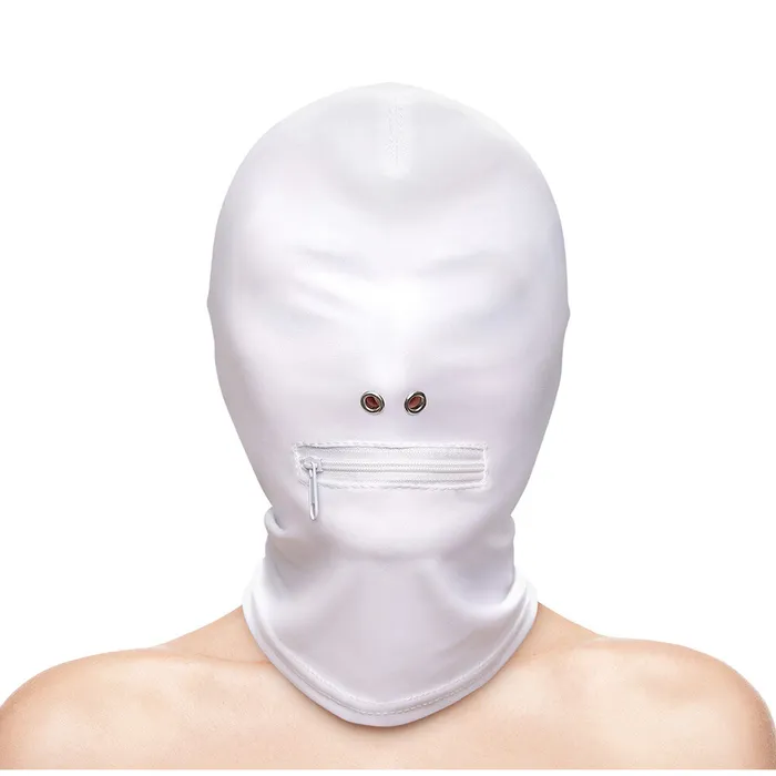 NS Novelties Vibrators Fetish and Fashion Zipped Mouth Hood