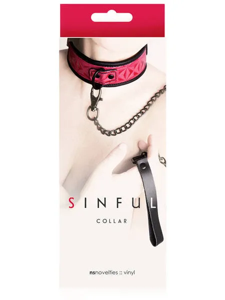 NS Novelties Vibrators Sinful Pink Collar