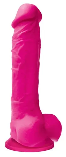 nsnovelties Colours Pleasures 8 Inch Dildo Pink Dildos