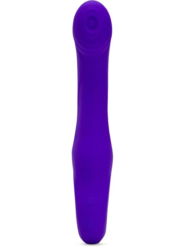 Nu Sensuelle Rhapsody Single Tapping Vibe Deep Purple Novel Creations Vibrators