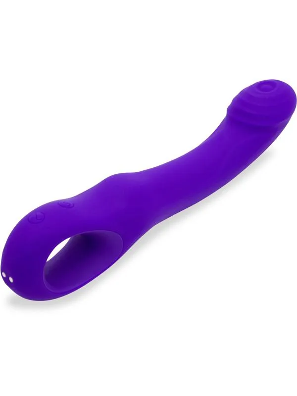 Nu Sensuelle Rhapsody Single Tapping Vibe Deep Purple Novel Creations Vibrators