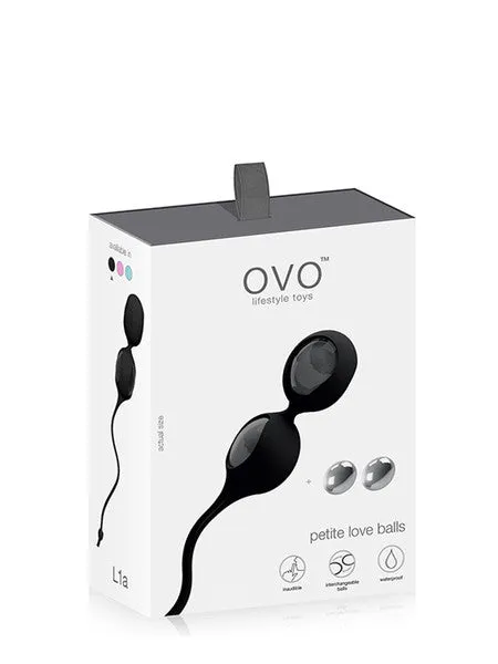 Ovo Anal OVO L1A Love Ball Black Ovo Anal OVO L1A Love Ball Black