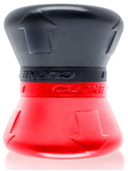 Oxballs Anal CLONE DUO 2pack Ballstretcher Red Black