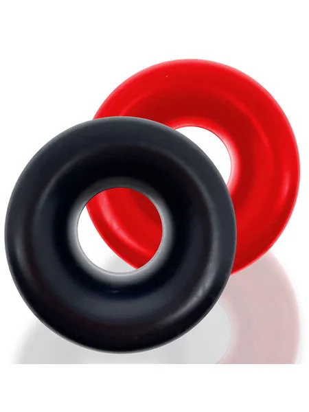 Oxballs Anal CLONE DUO 2pack Ballstretcher Red Black Oxballs Anal CLONE DUO 2pack Ballstretcher Red Black