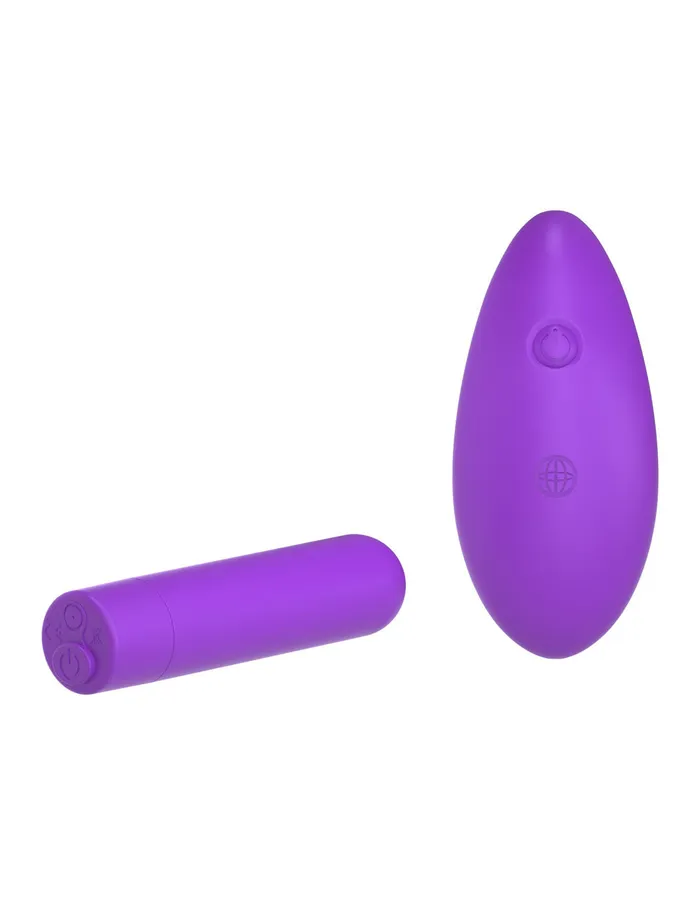 Pipedream Female Sex Toys Fantasy for Her Her Rechargeable Remote Control Bullet Purple