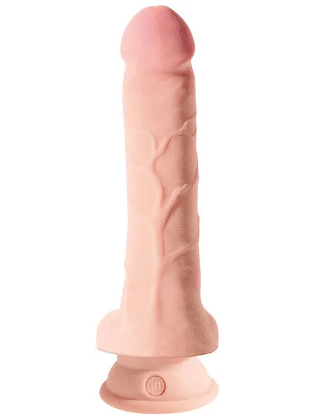 Pipedream Products Dildos King Cock Plus 8 inTriple Density Fat Cock with Balls