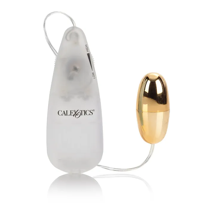Pocket Exotics Vibrating Gold Bullet CalExotics Female Sex Toys