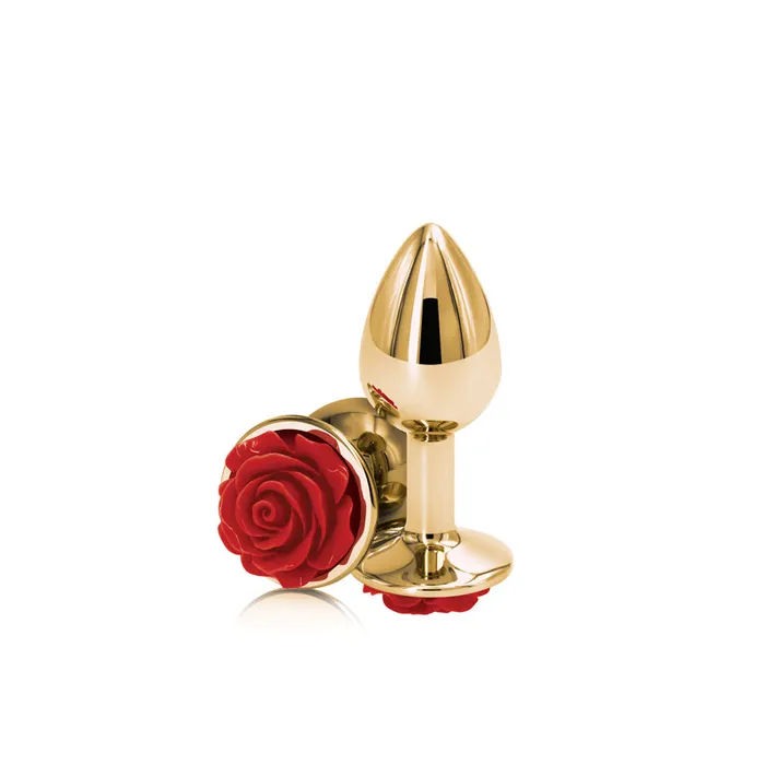 Rear Assets Rose Small Red NS Novelties Anal