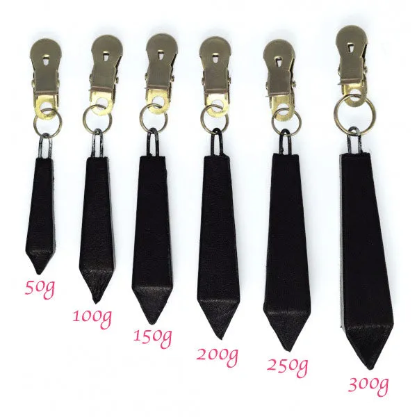 Rimba Long Nipple Clamps With Weight 150g Female Sex Toys