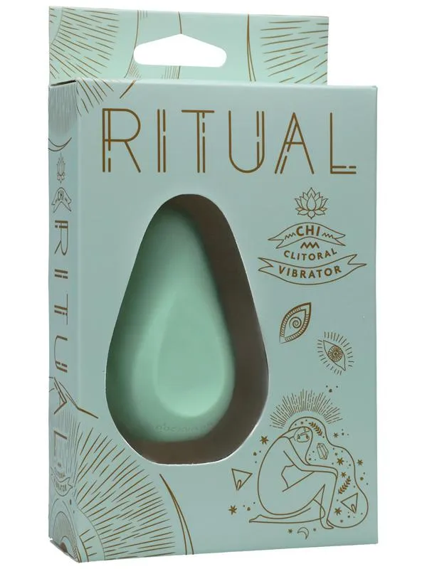 RITUAL Chi Rechargeable Silicone Clit Vibe Mint Doc Johnson Female Sex Toys RITUAL Chi Rechargeable Silicone Clit Vibe Mint Doc Johnson Female Sex Toys