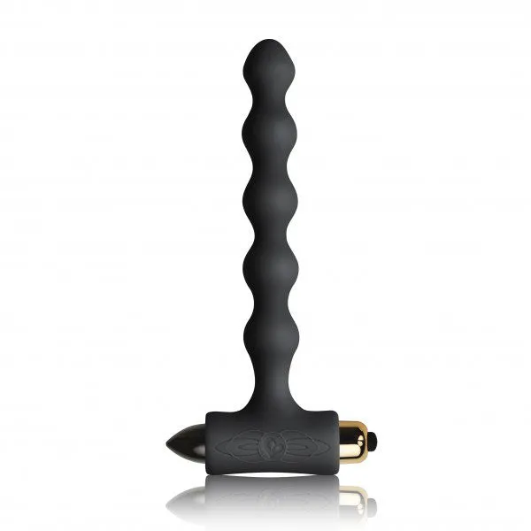 Rocks Off Ltd Anal Rocks Off Pearls Petite Sensations Black Butt Plug