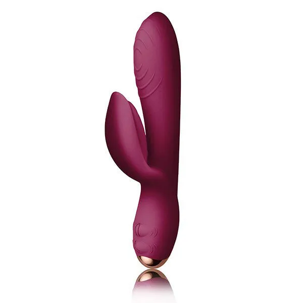 Rocks Off Ltd Female Sex Toys Rocks Off Everygirl Burgundy Rechargeable Rabbit Vibrator