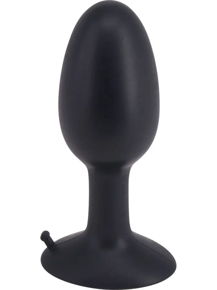 Roll Play Plug 4 inch Medium Black Seven Creations Anal Roll Play Plug 4 inch Medium Black Seven Creations Anal