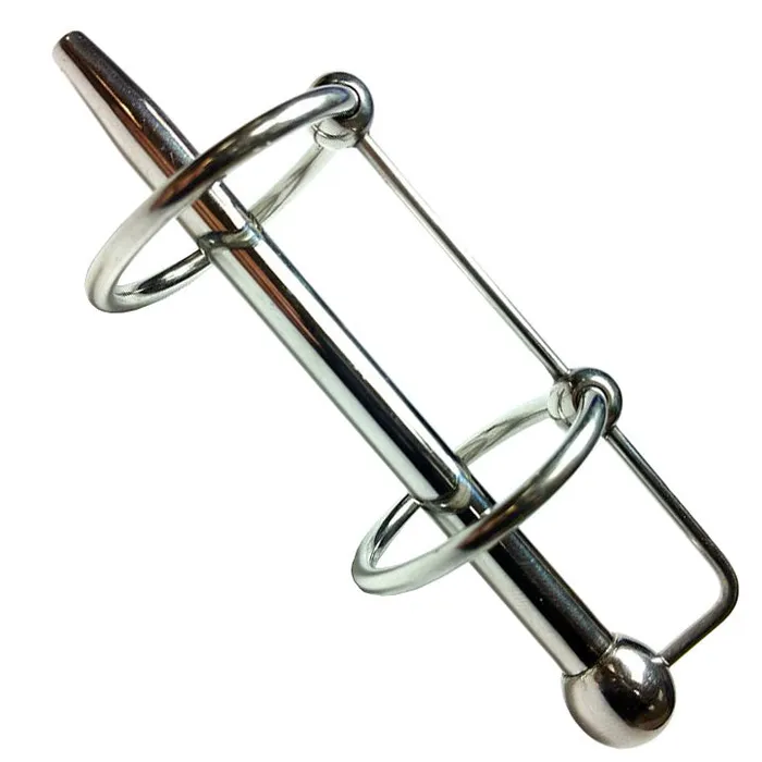 Rouge Garments Male Sex Toys Rouge Stainless Steel Double Ring Sperm Stopper Rouge Garments Male Sex Toys Rouge Stainless Steel Double Ring Sperm Stopper