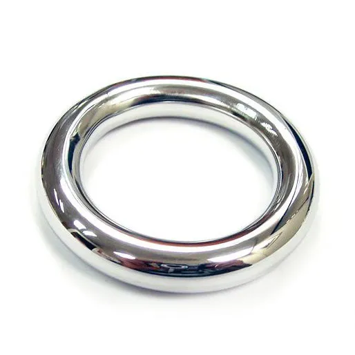 Rouge Garments Male Sex Toys Rouge Stainless Steel Round Cock Ring 40mm