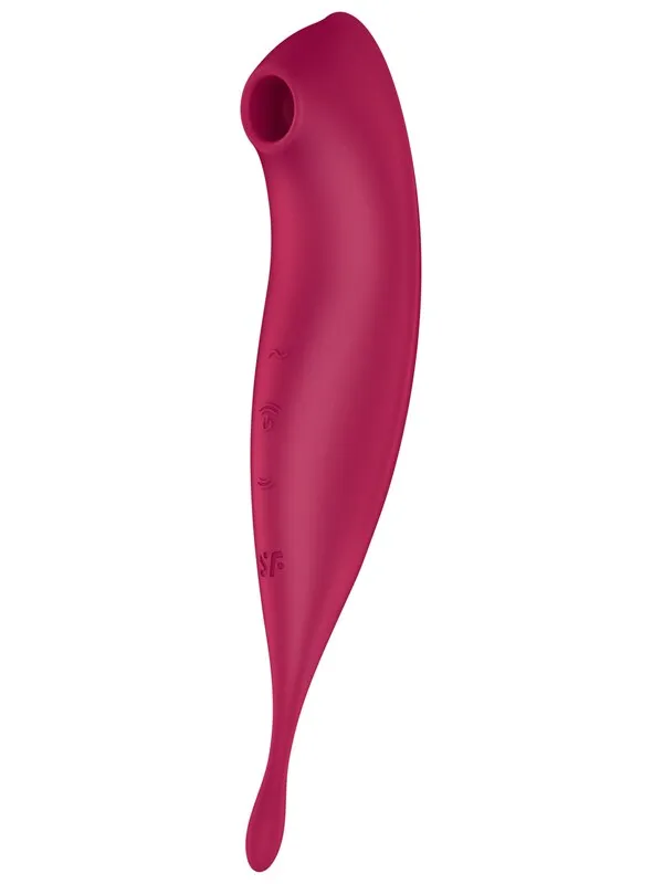 Satisfyer Twirling Pro plus Connect App Dark Red Satisfyer Vibrators Satisfyer Twirling Pro plus Connect App Dark Red Satisfyer Vibrators