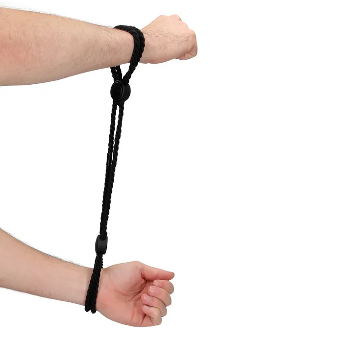 Shots Toys Ouch Adjustable Rope Hand Cuffs Couples Shots Toys Ouch Adjustable Rope Hand Cuffs Couples