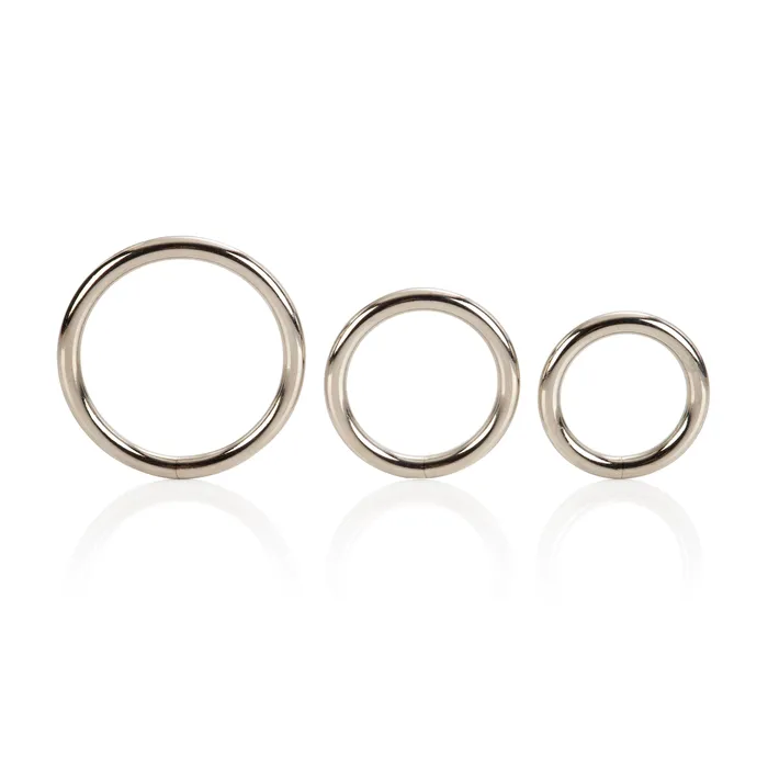 Silver Ring 3 Piece Set CalExotics Couples