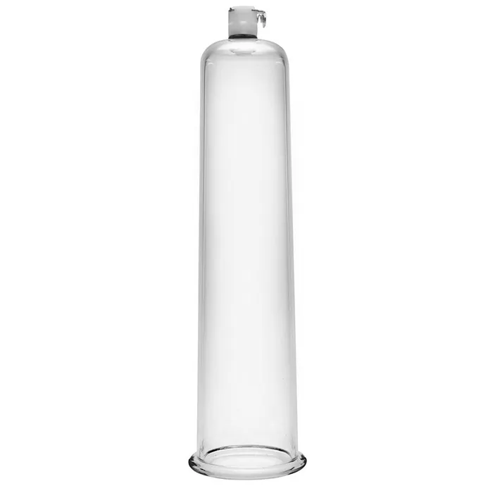 Size Matters Size Matters Cock And Ball Cylinder Clear 275 Inch Dildos