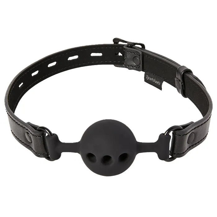Sportsheets Male Sex Toys Sportsheets Saffron Breathable Ball Gag