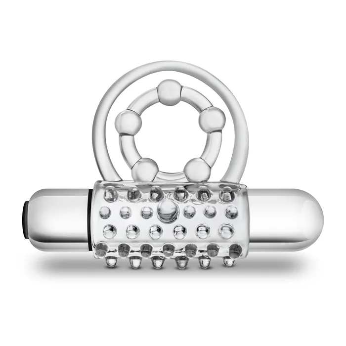 Stay Hard Vibrating Super Clitifier Clear Blush Dildos