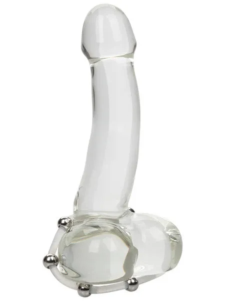 Steel Beaded Silicone Ring XLarge CalExotics Male Sex Toys