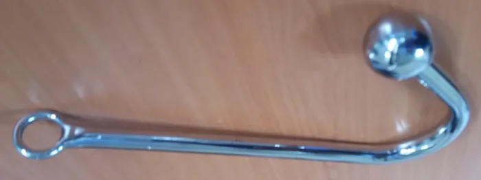Stim U Metal Anal Hook 25 cm Stim U Male Sex Toys