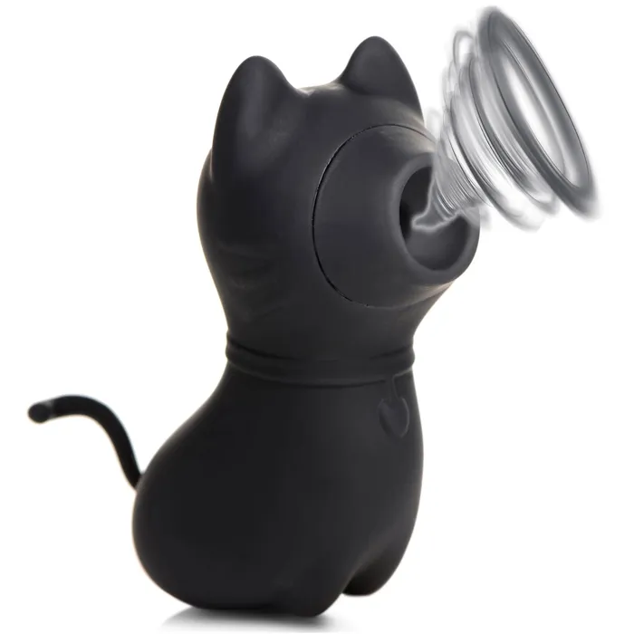 Sucky Kitty 7x Clitoral Stimulator Black XR Brands inmi Female Sex Toys