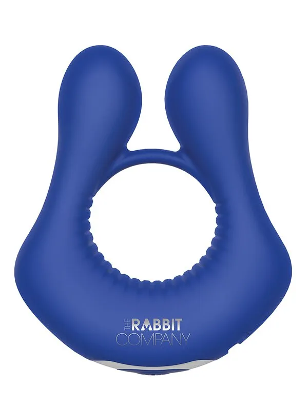 The Deluxe Rabbit Ring Navy The Rabbit Company Vibrators
