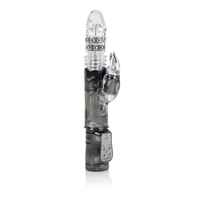 Thrusting Orgasm Jack Rabbit Black CalExotics Vibrators