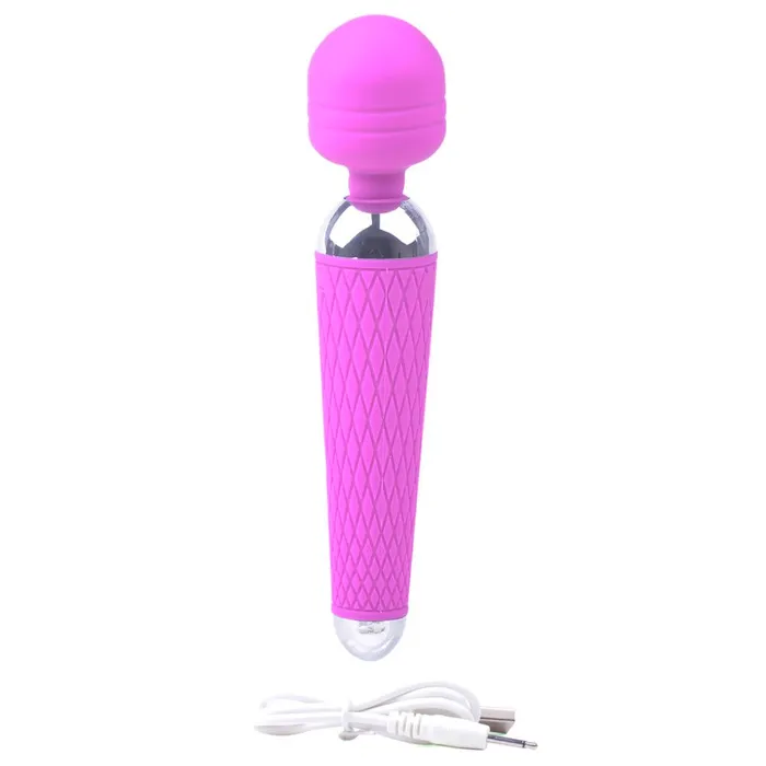 Various Toy Brands Vibrators 10 Speed Purple Rechargeable Magic Wand