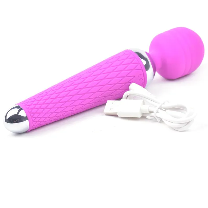 Various Toy Brands Vibrators 10 Speed Purple Rechargeable Magic Wand Various Toy Brands Vibrators 10 Speed Purple Rechargeable Magic Wand