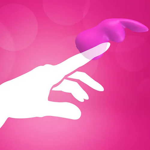 Vedo Ohhh Bunny Spunky Bunny Finger Vibrator Hot Pink Vibrators