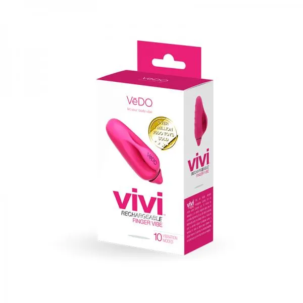 VeDo Vivi Rechargable Finger Vibe Pink Vedo Vibrators