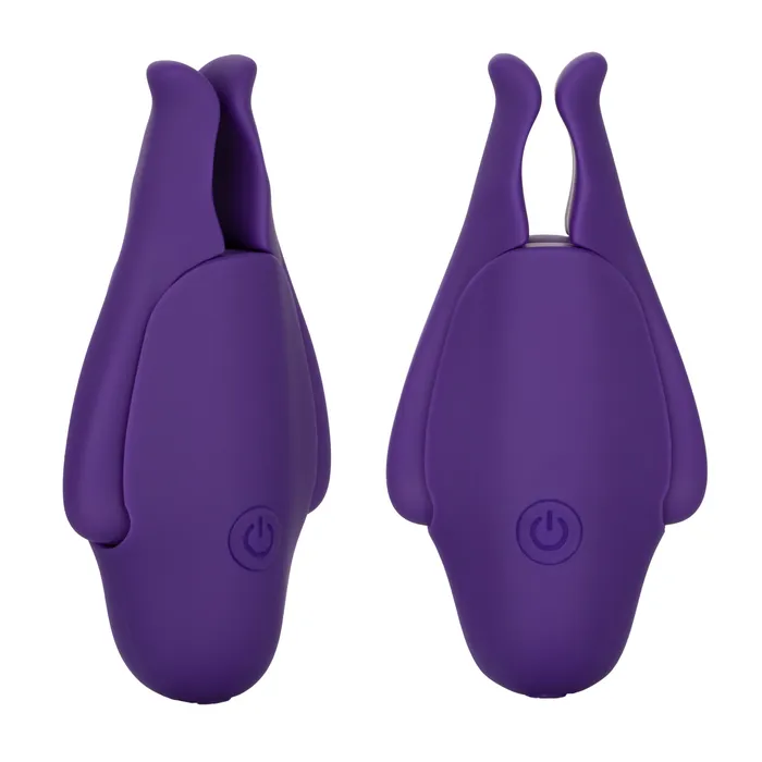 Vibrators CalExotics Nipple Play Rechargeable Nipplettes Purple