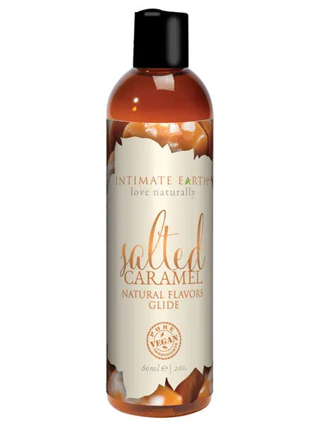Vibrators Intimate Earth Salted Caramel Natural Flavors Glide 60ml