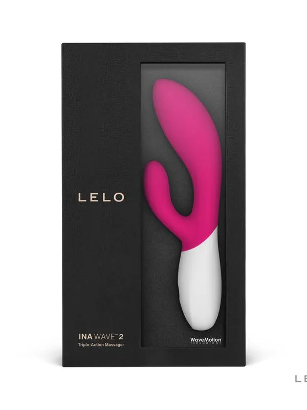 Vibrators Lelo Ina Wave 2 Cerise Vibrators Lelo Ina Wave 2 Cerise