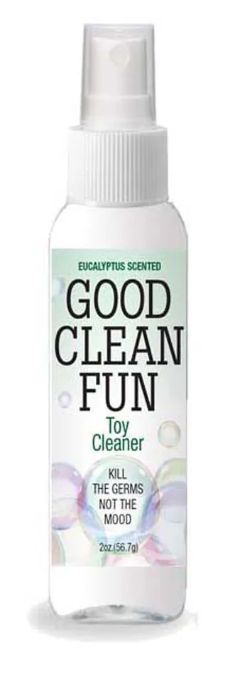 Vibrators Little Genie Good Clean Fun Toy Cleaner Eucalyptus 2 Fl Oz
