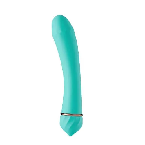 Vibrators Loving Joy Mina Rechargable Soft Silicone Classic Vibe