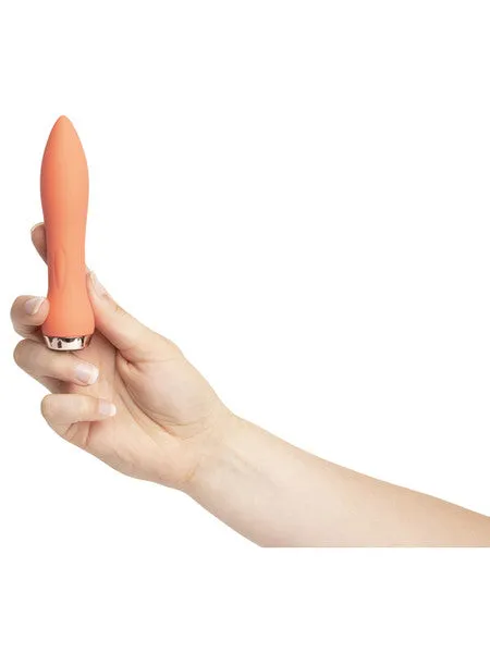 Vibrators Novel Creations Nu Sensuelle 60SX AMP Silicone Bullet Coral Vibrators Novel Creations Nu Sensuelle 60SX AMP Silicone Bullet Coral
