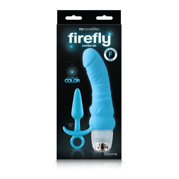 Vibrators NS Novelties Firefly Combo kit Blue