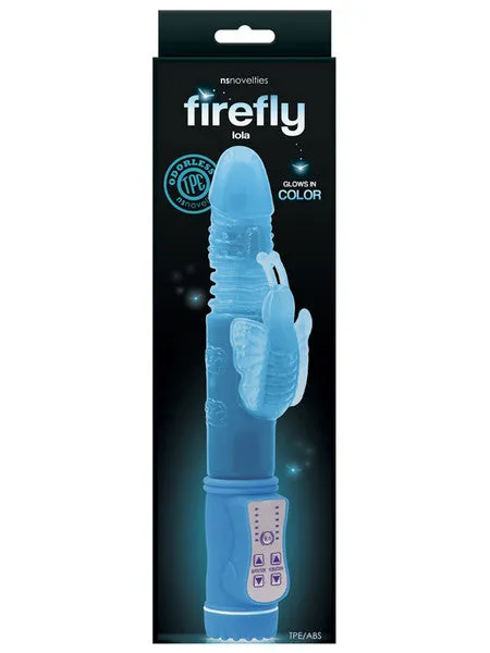 Vibrators NS Novelties Firefly Lola Blue Vibrators NS Novelties Firefly Lola Blue