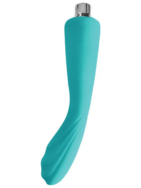Vibrators NS Novelties INYA Pump and Vibe Teal Vibrators NS Novelties INYA Pump and Vibe Teal
