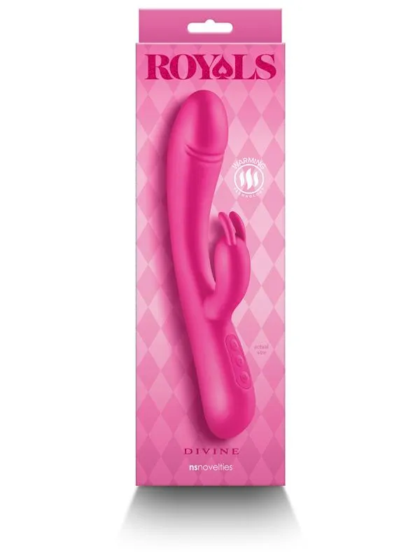 Vibrators NS Novelties Royals Divine Metallic Pink Vibrators NS Novelties Royals Divine Metallic Pink