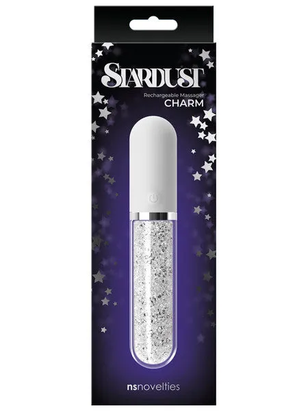 Vibrators NS Novelties Stardust Charm White