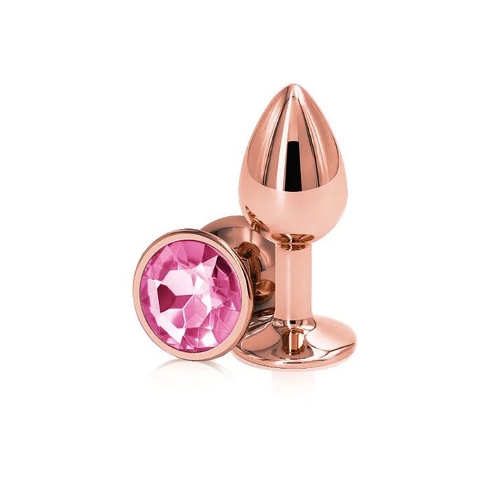 Vibrators nsnovelties Rear Assets Rose Gold Small Pink