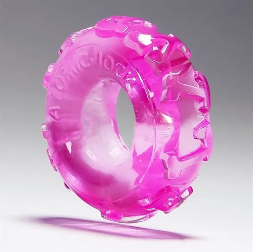 Vibrators Oxballs Jelly Bean Cockring Atomic Jock Pink